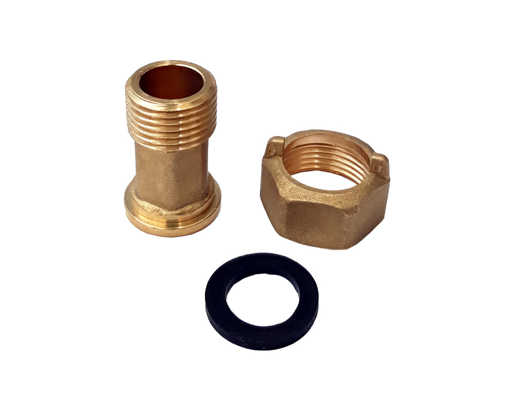Messing Zähler-Verschraubungsset